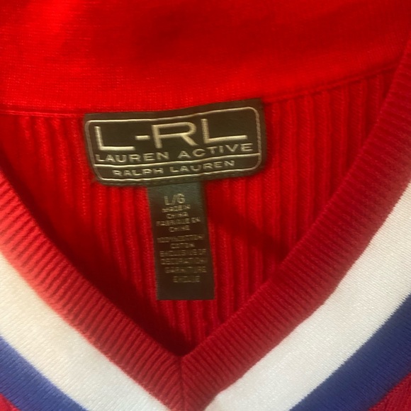 Vintage Ralph Lauren preppy sweater short sleeve - Picture 6 of 6